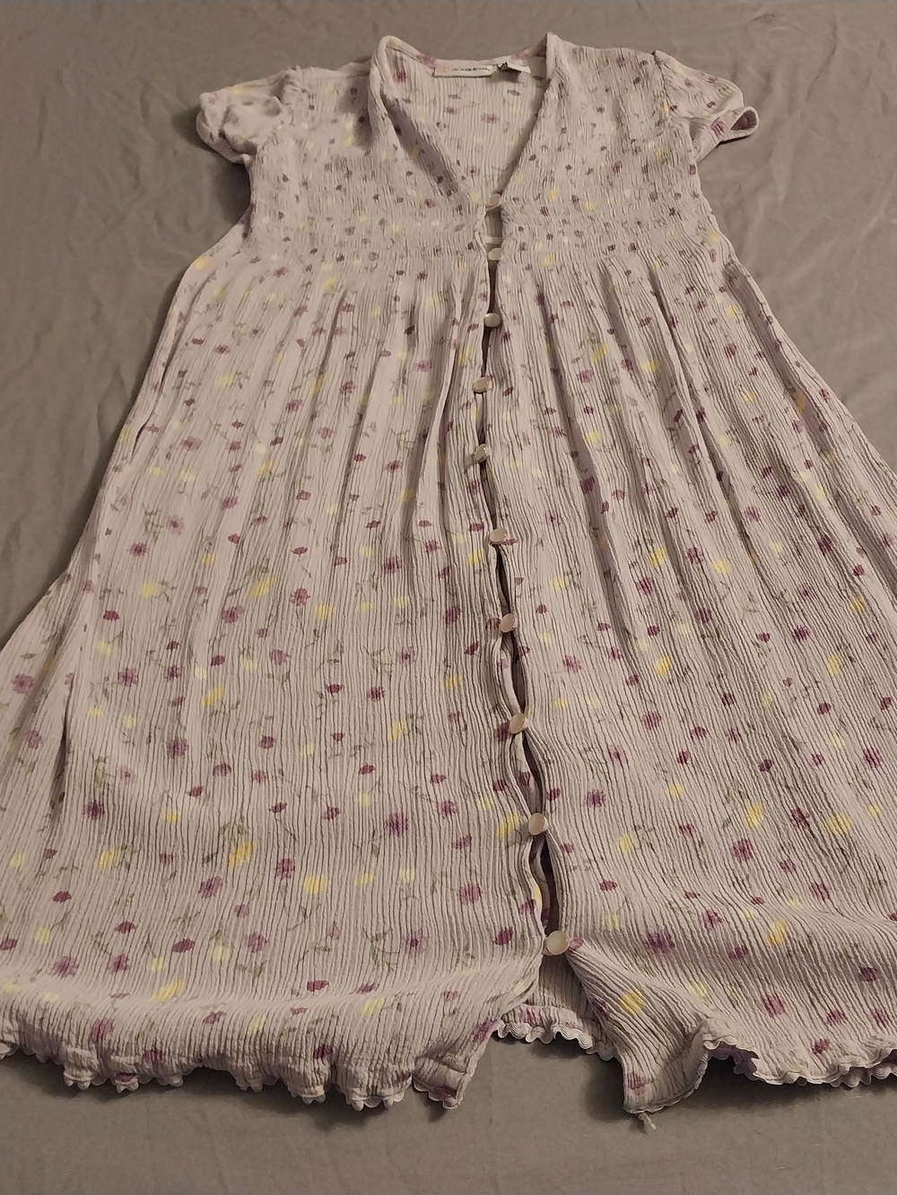 Christie Brooks Floral Maxi Dress in size small 7-8. #022